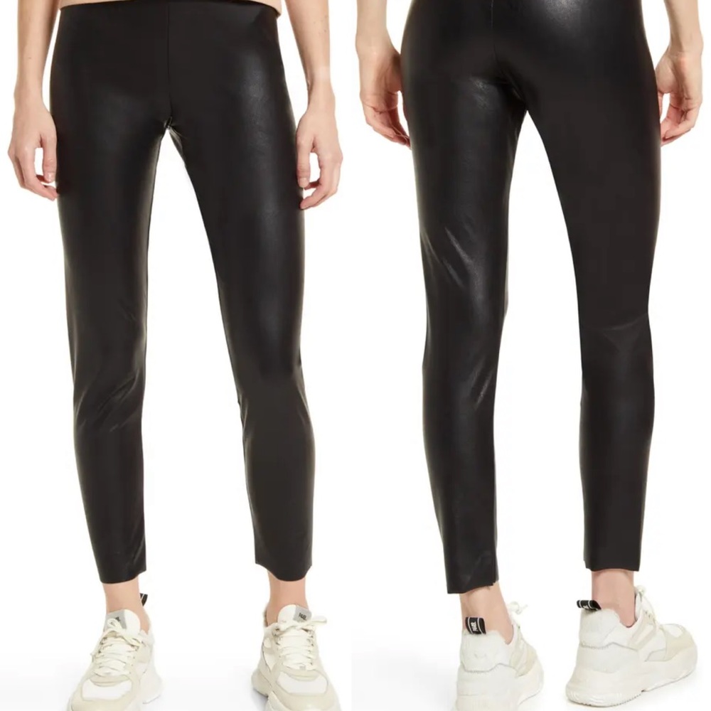 Ellianna Faux Leather High Waist Leggings